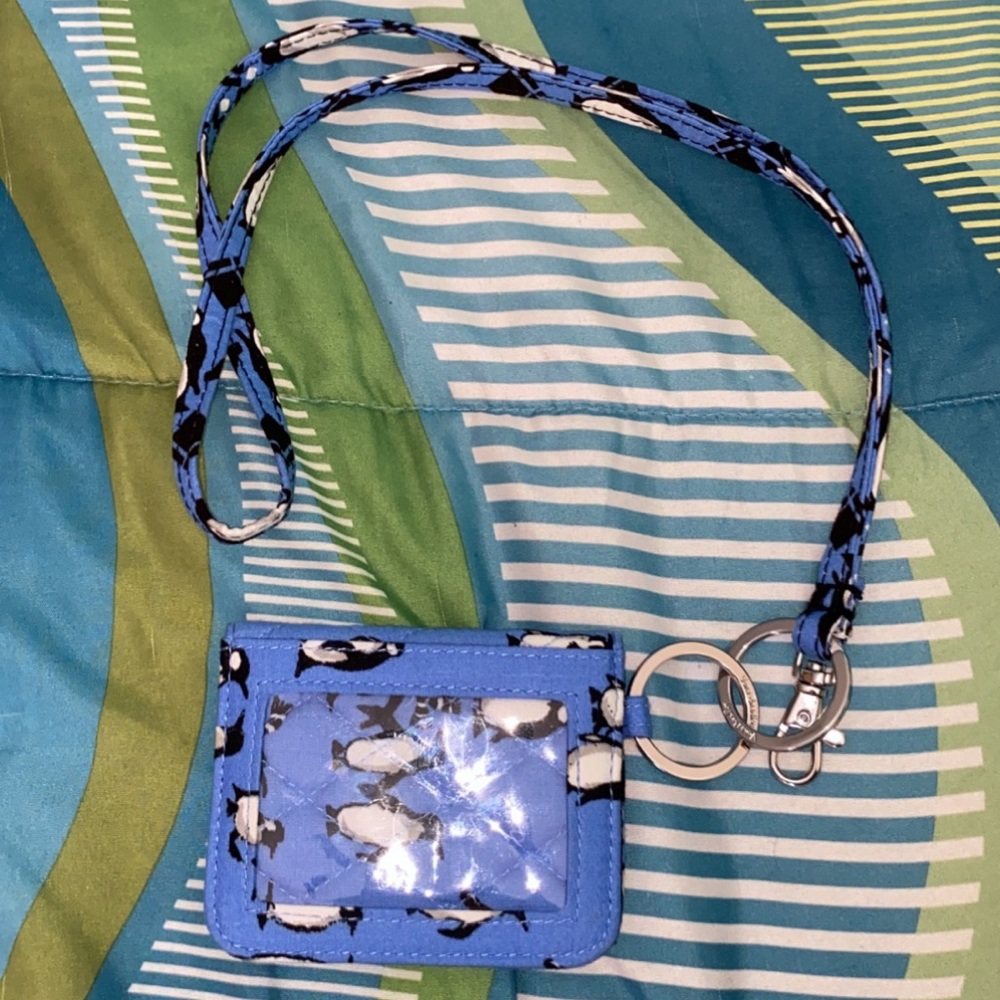 Vera Bradley Lanyard and Double ID Case